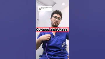 تعالي نعرف صوت التنفس الغير طبيعي Crackles 