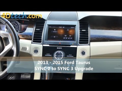 SYNC 2 से SYNC 3 अपग्रेड | 2013 - 2015 फोर्ड वृषभ