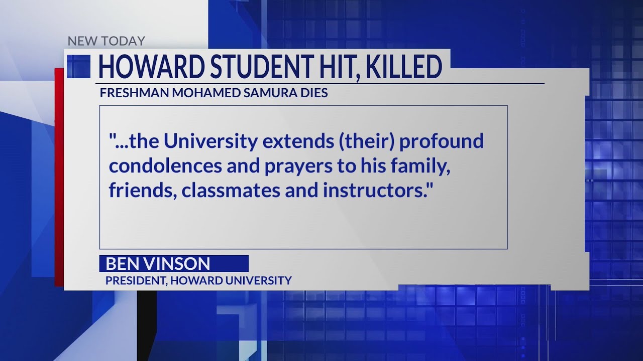 Howard University student dies days after crash on campus
