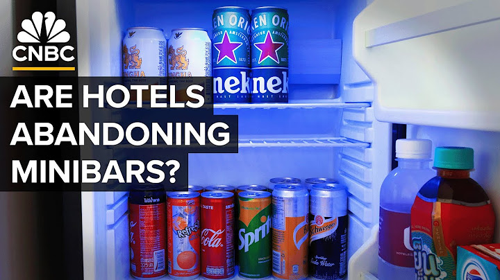 Why Americans Fell Out Of Love With The Hotel Minibar