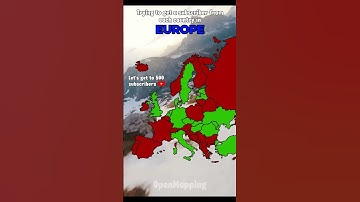 Trying to get a subscriber from each country in europe #europe #subscribe #country