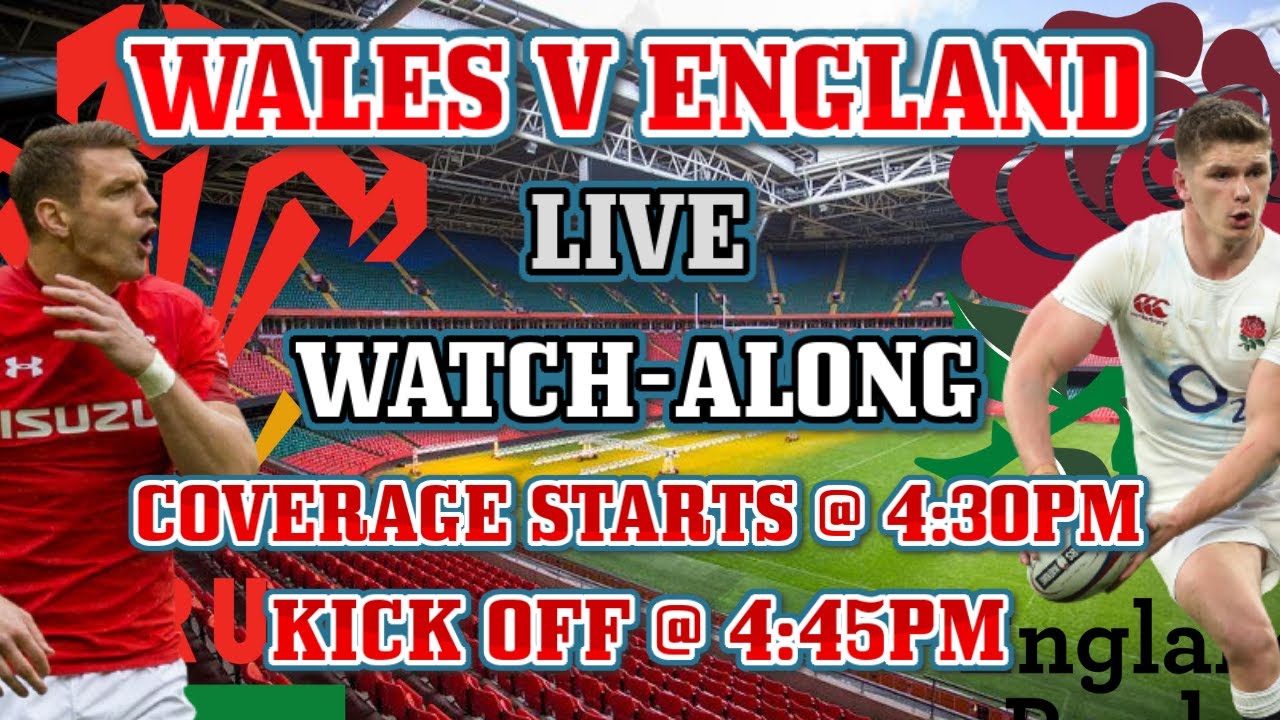 WALES 40 - 24 ENGLAND LIVE WATCH-ALONG- SIX NATIONS 2021