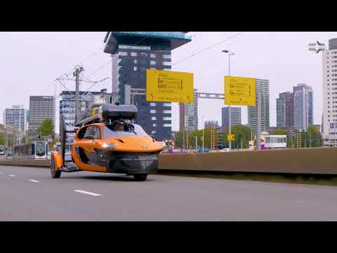 Flying Car PAL-V Liberty Hits The Road