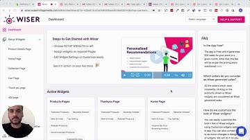 How to Setup Wiser for Personalized Product Recommendations in Your Shopify Store