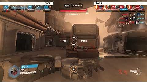 Overwatch - Mccree/Cassidy Bot in a Nutshell... 2 (Replay Moment - Hard Bots)