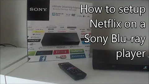 How do I get Netflix through my Blu Ray player?