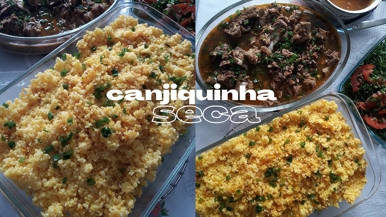RECEITA: CANJIQUINHA SECA | Maria Guedes
