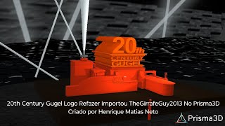 20Th Century Gugel Logo Refazer Importou Thegiraffeguy2013 No Prisma3D