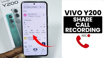 How to Share Call Recording in Vivo Y200 - Call Recording Setting