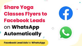 Share Your Yoga Classes Flyers to Facebook Leads on WhatsApp Automatically screenshot 2