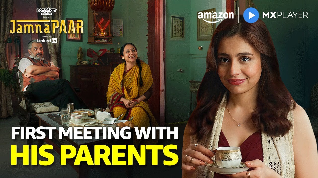 Meeting His Family For The First Time 🤣| Ritvik Sahore | Jamnapaar | Amazon MX Player