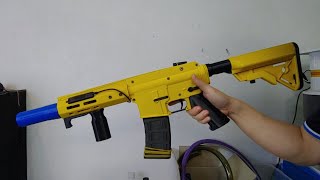 AR15 Tactical Rubber Band Gun (3D print, Full size, Toy gun)