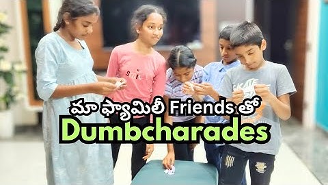 Total Fun! 🎉 Playing Dumb Charades with our Gang | Family Entertainment #sivalasisters
