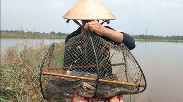 Thăm 10 Lờ Cá Mới Ở Đồng Bưng –Dính Đủ 10! Giữa Trưa Nắng Nướng Cá Ăn Ngoài Đồng Ruộng