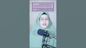 COMPLEMENT VS COMPLIMENT  #learningenglish #englishgrammar