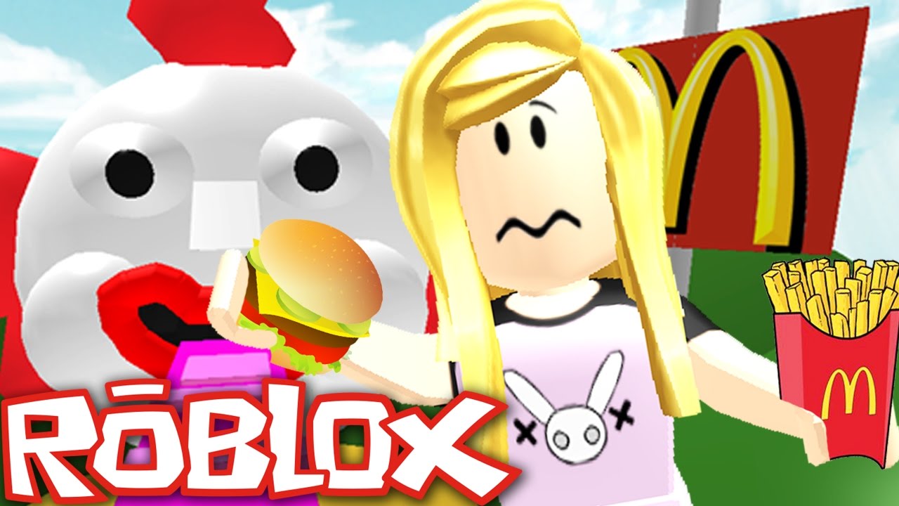 roblox baby goldie escapes from the evil mc donalds obby