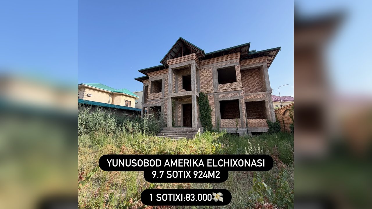 Yunusobod AQSh elchixona Orqasida Yopiq Xudidlik Maxalada Evro Korobka 🔥 