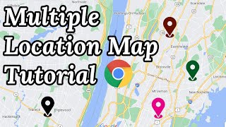 How to Create a Multiple Locations Map on Google – Full Tutorial screenshot 4