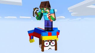 Minecraft But Its On 1 Amazing Digital Circus Block