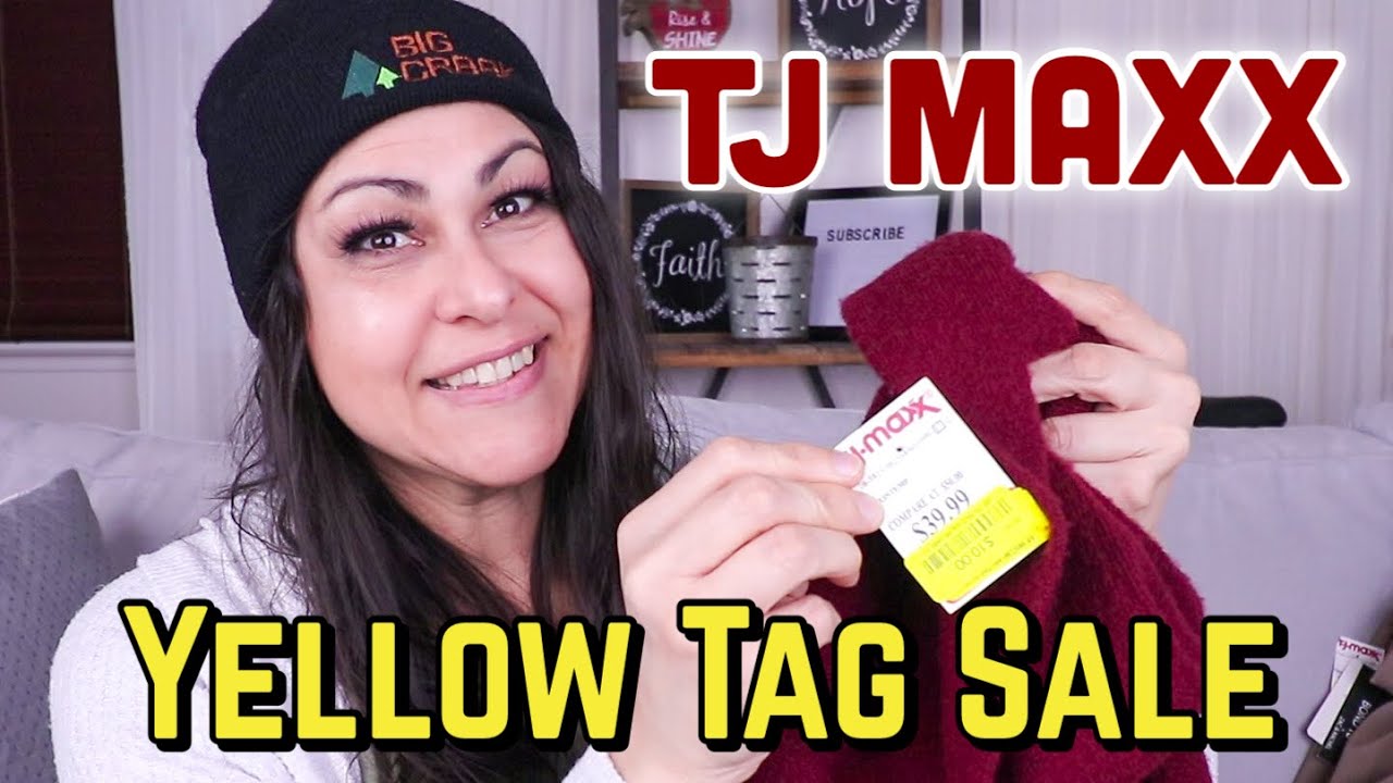 TJ Maxx Yellow Tag Retail Arbitrage To Resell On Poshmark, Mercari and