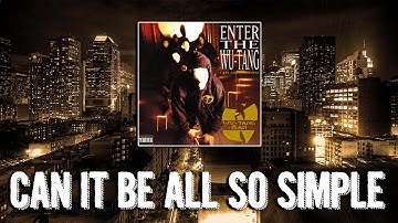 Wu-Tang Clan - Can It Be All So Simple Reaction