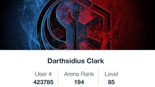 An exploration of my account statistics on SWGOH.GG | Star Wars Galaxy of Heroes