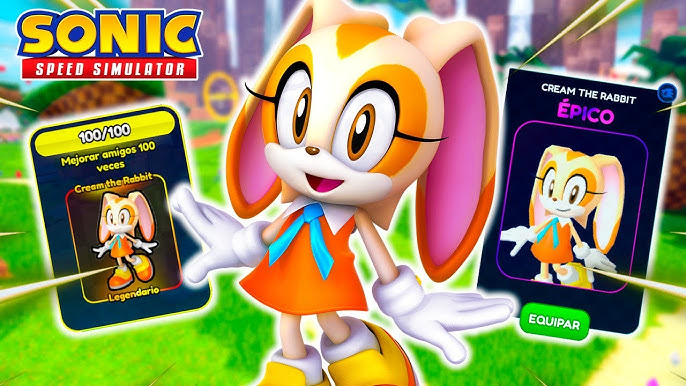 CREAM HA LLEGADO A SONIC SPEED SIMULATOR: REBORN! #Roblox #Sanic #Shadow  #Amy 