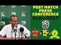 Stellenbosch fc 12 mamelodi sundowns  coach rhulani mokwenas post match presser  audio only