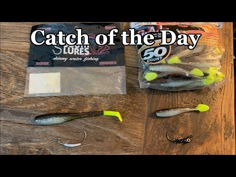 How to Rig the Two Soft Plastic Baits That Work Well In The Marsh