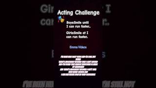 Acting Challenge