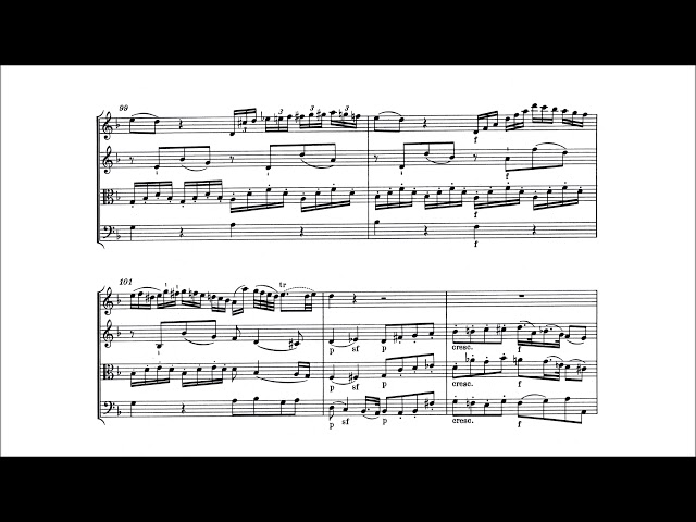 Mozart - Quatuor à cordes n°15: Finale : Quatuor de Leipzig