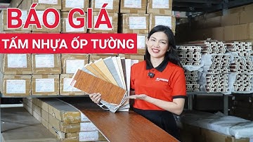 Tấm nhựa ốp tường bao nhiêu tiền một mét? Báo giá tấm ốp nano PVC nhựa giả gỗ ốp tường