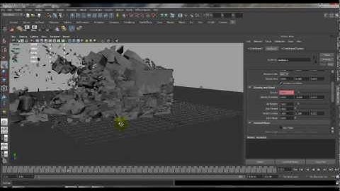 Maya nCloth Destruction Tutorial
