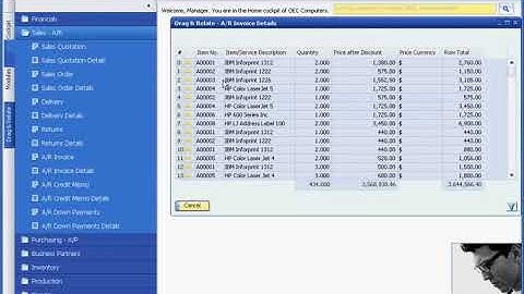 What is Drag and Relate in SAP Business One