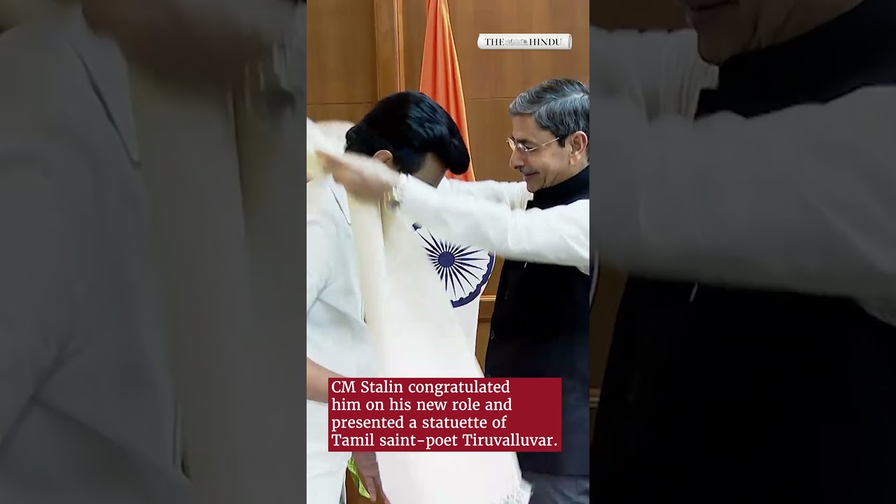 Stalin meets Governor R.N. Ravi ahead of his shift to West Bengal