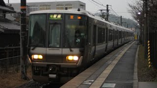 5371M 223系近ｷﾄR58編成 油日駅到着