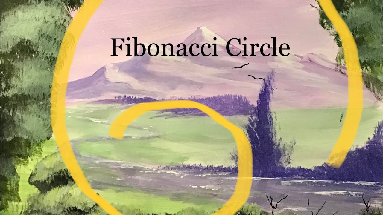 Fibonacci Circle for the layout by KREJCI #livestreamartist #realart # ...