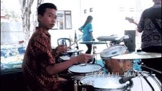Download lagu Drum Cover - SLANK Terlalu Manis with BACk band