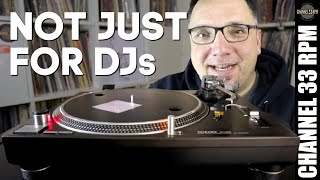 Technics SL1200 for serious home listening? TURNTABLE REVIEW