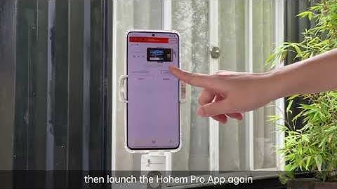 Tura HOHEM - Smartphone Gimbal iSteady X Troubleshooting: Bluetooth connection failure