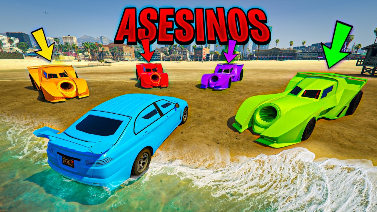 4 VIGILANTES vs 1 KURUMA BLINDADO! - GTA 5 ONLINE