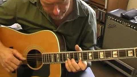 Open D picking,acoustic guitar lesson by Max Milligan