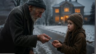 Un bătrân sărac dă ultimul său ban unei fetițe flămânde… fără să știe că tatăl ei este miliardar..
