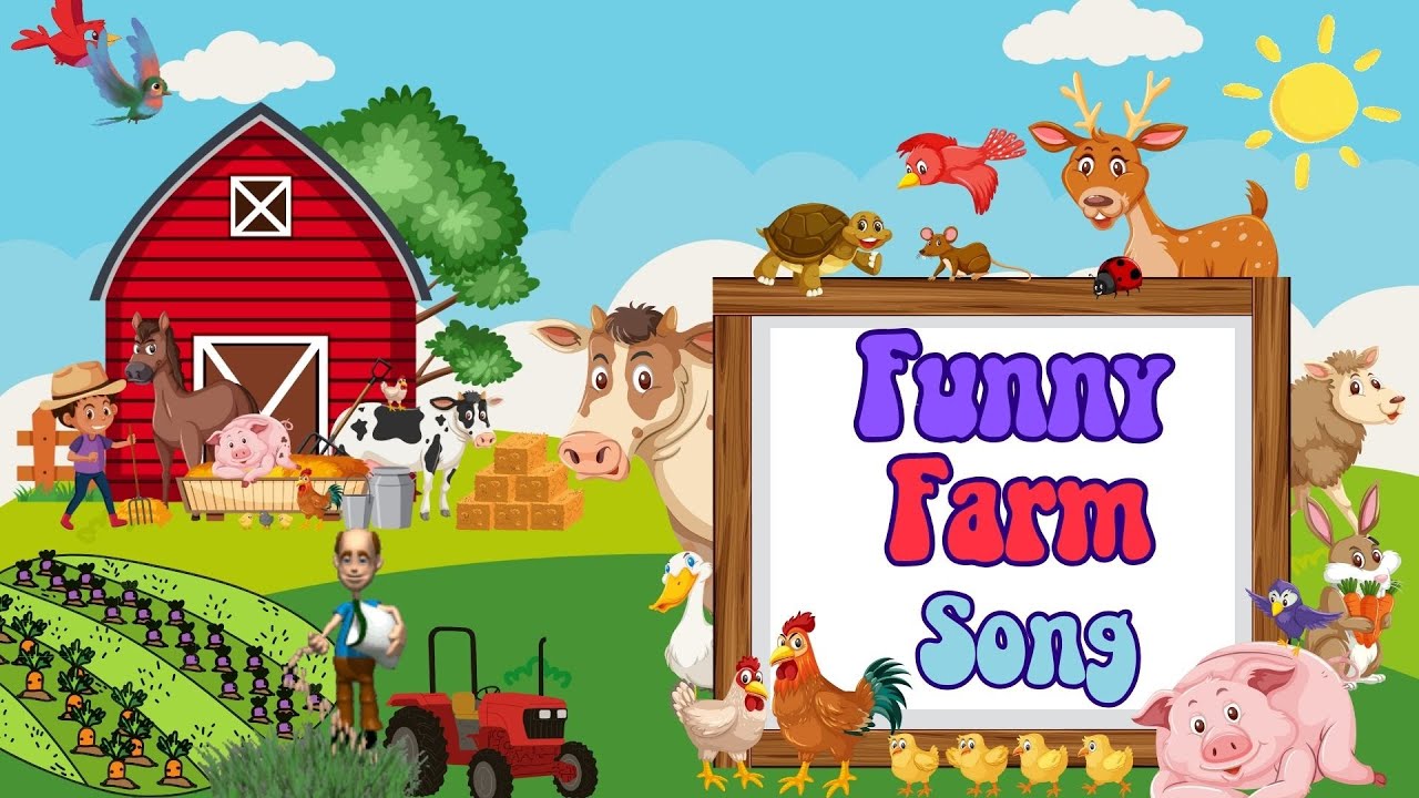 5 funny surprises at SiSi farm | Farm animals dance | Funny Farm Song| SiSi Kids TV