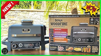 NEW Ninja Woodfire Outdoor Oven First Look feat. Cooking with CJ!! 