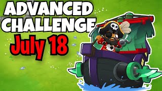 How To Beat BTD6 Advanced Challenge Today | 87 | 18.07.2023