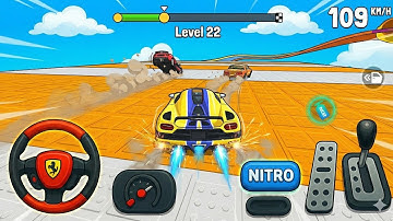 Impossible GT Car Stunt Racing - GT Car Stunt Master 3D - Android Gameplay #23 | DDK Games