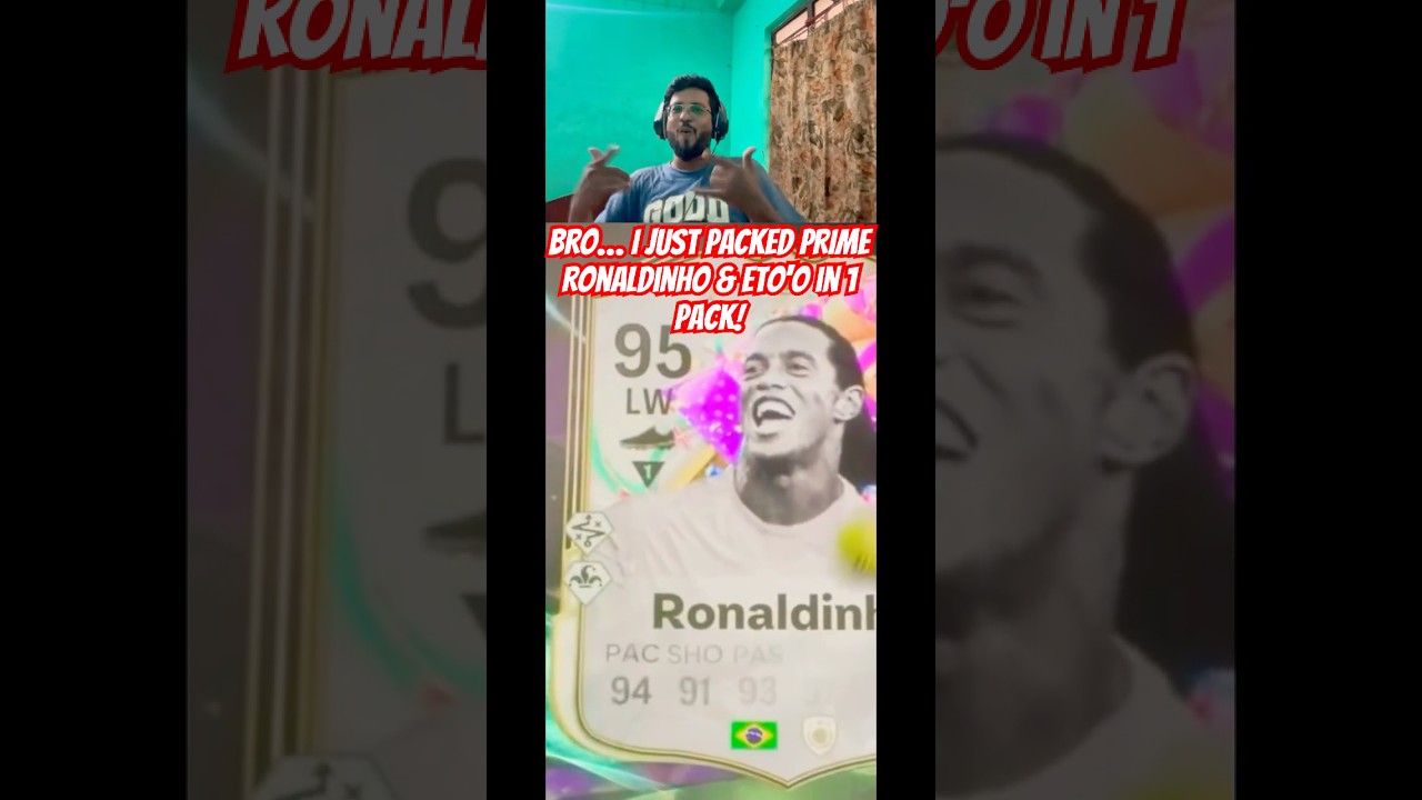 INSANE FC 25 Shapeshifters Pack! 😱 95 Rated Ronaldinho + 94 Rated Eto'o! 