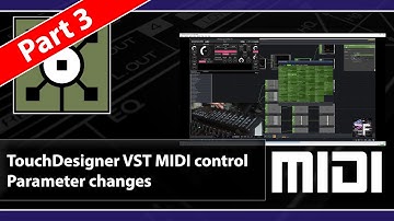 TouchDesigner - Midi controlling VST parameters