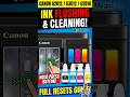 Canon G2012 G3012 G2010 Ink Flushing Cleaning Hold Press Button Cleaning Full Resets#canon #services